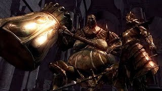 Dark Souls Ornstein and Smough Boss Fight [upl. by Constantina]