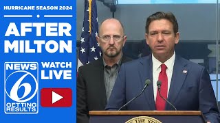 Gov Ron DeSantis gives update on recovery after Hurricane Milton [upl. by Laforge]