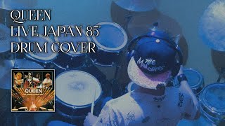 Hammer To Fall  Queen Live Japan 85  Drum Cover [upl. by Ender]