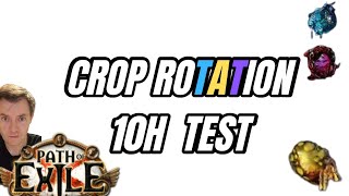 Crop Rotation  Atlas strategy 10h test profit conclusions  Path of Exile PoE [upl. by Hepsiba]