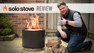 SOLO STOVE BONFIRE Review  Unboxing and Set up  First Fire [upl. by Lewak]