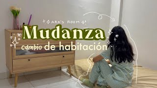 Mudándome de habitación 📦🛏️  nuevo comienzo [upl. by Spohr]