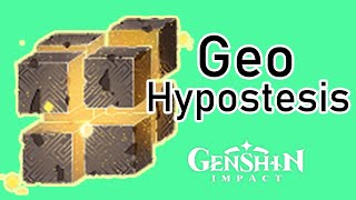 Geo Hypostasis Location and Fight Guide Genshin Impact [upl. by Anesor]