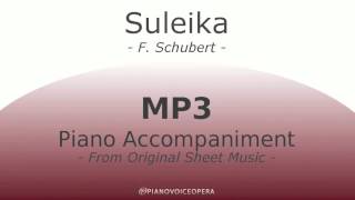 Suleika Piano Accompaniment [upl. by Eiramrefinnej807]