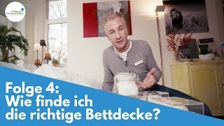 Bettdecke  Wie finde ich die richtige  Folge 4 [upl. by Nnyleahs]