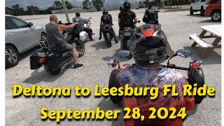 Deltona FL to Leesburg FL Ride September 28 2024 [upl. by Okimuk]