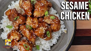 Sesame Chicken Recipe  A Recipe for One of Americas Favorite Chinese Dishes [upl. by Nich]