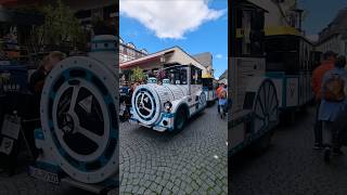 Cute train in Rüdesheim Germany shortvideo shorts [upl. by Eitsyrhc]