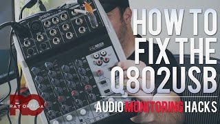 Whats Wrong With the Behringer Q802USB Mixer and How to Fix It [upl. by Rider211]