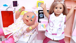 Doctors Secrets Revealed Play Dolls Health Stories for kids [upl. by Hapte]