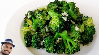 Lemon and Garlic Broccoli Recipe  Great side dish bringing colour amp nutrition to the dinner table [upl. by Westbrook]