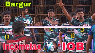 Final Set 💥 IOB Chennai Vs Incometax  Full HD  Bargur Invitation Tournament  2024 [upl. by Aliel150]