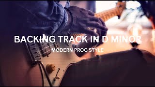 Backing Track In D Minor  Modern Prog Style SIBT5 [upl. by Smart555]