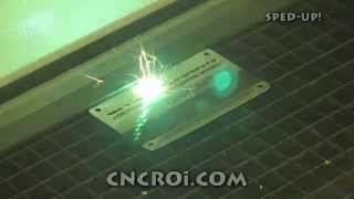 CNCROicom Laser Annealing Thin 4Holed Stainless Steel Tag [upl. by Ryley]