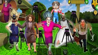 Scary teacher 3d Creepy crawly New update New levels [upl. by Behl]