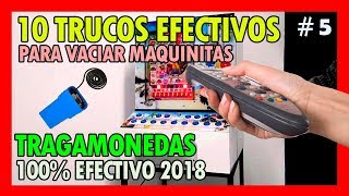 10 Trucos Para Vaciar Maquinas Tragamonedas 100 Efectivo 2018 [upl. by Hsan]