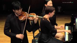 Paul Huang  SaintSaens Violin Sonata in D minor Op 75 2 of 2 [upl. by Enelrats]