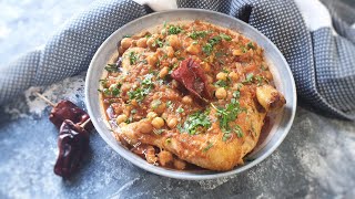 Recette de chtitha djedj ou chtita de poulet [upl. by Sholeen]