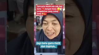 Miris mendengar melihat gaji guru 😭😭😭 semoga selalu di berikan keberkahan aamiin [upl. by Eicnan72]