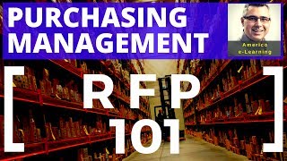 Lesson 9  Request for Proposal RFP  How to prepare the RFP for your company procurement [upl. by Oremodlab]