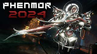 Phenmor Build 2024 Guide  The Incarnon Minigun Warframe Gameplay [upl. by Brom]