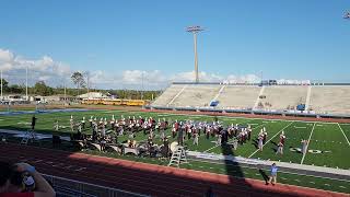 Rummel High School and Chapellettes Oct 28 2023 band competition [upl. by Adnir]