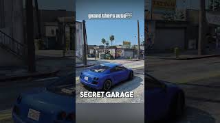 GTA 5  SECRET GARAGE LOCATION [upl. by Yluj]