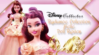 Disney Collector Radiance Collection Belle Doll Review Mattel Creations Exclusive [upl. by Laubin]