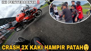 INI PENYEBAB AKANG MV BISA CRASH 2X‼️MOTOR HANCUR😭 [upl. by Nunnery]