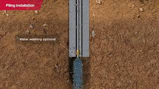 Foundation Repair Using Cable Lock™ ST Plus Piers  How it Works Full Installation Process [upl. by Lichtenfeld]