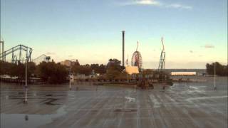 Cedar Point 2013 GateKeeper Construction Time Lapse Week 6 91012  91612 [upl. by Janiuszck]