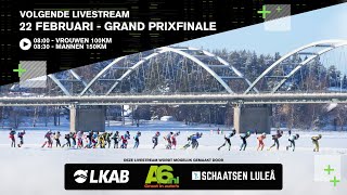 Livestream marathonschaatsen Grand prixfinale  Lulea [upl. by Randolph]