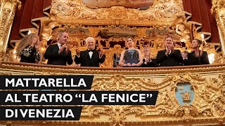 Mattarella al Teatro “La Fenice” di Venezia [upl. by Ener]