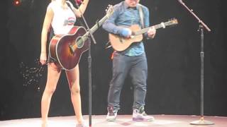 Everything Has Changed  Taylor Swift amp Ed Sheeran Nashville [upl. by Notsek863]