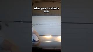 When your handbrake fails… car automobile reels funny dashcam foryou fyp reels viral usa [upl. by Lynelle542]