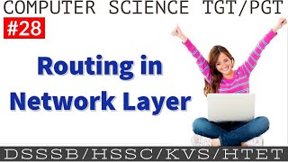 Routing in network layer  Computer Network  Computer Science Teacher study material [upl. by Bruis]