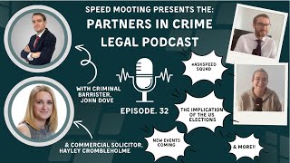 Partners in Crime  Legal Podcast  32  the US Election Results amp Mooting tops tips [upl. by Breeze]