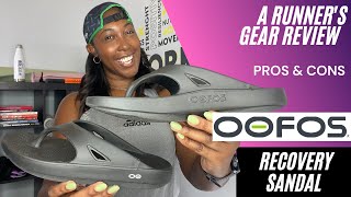 OOFOS RECOVERY SANDAL REVIEW Are they worth it [upl. by Antonius]