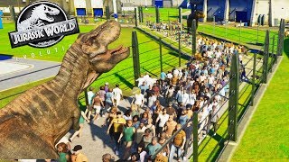 HUMANOS EN EL LABERINTO DE DINOSAURIOS  JURASSIC WORLD EVOLUTION [upl. by Picco]