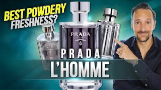 Prada Lhomme Review The Best Fresh Powdery Mens Fragrance In The World [upl. by Eda]