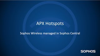 Central Wireless APX Hotspots [upl. by Tera741]