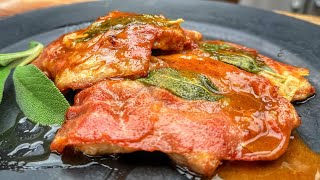 Saltimbocca alla Romana  so viel Geschmack mit wenig Zutaten  Westmünsterland BBQ [upl. by Donn]