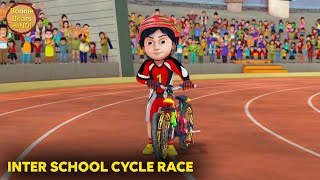 Inter School Cycle Race  Shiva Ep 5  Shiva Action Story  New Animated Story  Boonie Bears Hindi [upl. by Philips]