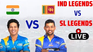 India Legends Vs Sri Lanka Legends Live Score and Commentary  RS World Series Live 2022 [upl. by Stranger144]