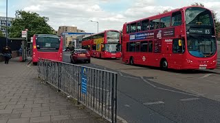 FULL ROUTE VISUAL Metroline Route 83 Alperton Sainsburys  Golders Green Bus Station [upl. by Thorpe]