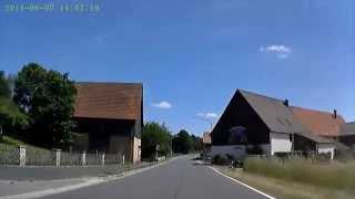 D Höfen Markt Neuhaus an der Pegnitz Landkreis Nürnberger Land Ortsdurchfahrt Juni 2014 [upl. by Traver584]