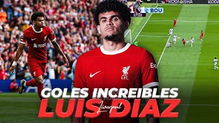 GOLES DE LUIS DIAZ CON EL LIVERPOOL QUE IMPRESIONARON AL MUNDO [upl. by Hartfield549]