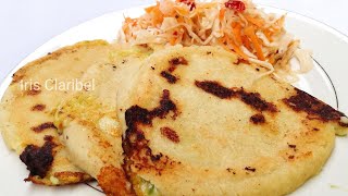 PUPUSAS de AYOTE con QUESO LA MEJOR RECETA  CALABACITAS con Queso  IRIS CLARIBEL [upl. by Animlehliw]