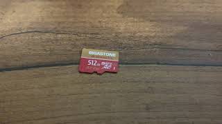 Gigastone 512 GB Micro SD Card Review [upl. by Mohamed]