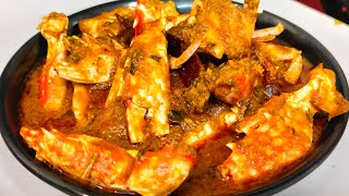 crab curry recipe king crab recipe indian  king size crab curry  crab curry  crab masala  crab [upl. by Cami682]